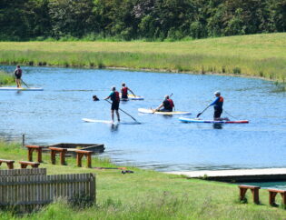 Learn to SUP at Crystal Lake View in Lincolnshire
